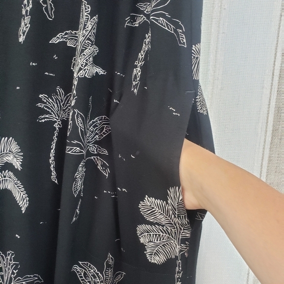 J. Jill Wearever Collection Sleeveless Midi‎ Maxi Dress Black Size Extra Large - Picture 3 of 10